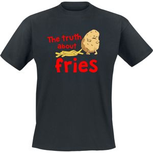 The Truth About Fries Tričko černá