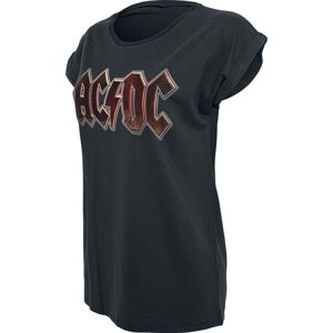 AC/DC Voltage Logo dívcí tricko černá