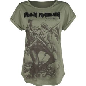Iron Maiden EMP Signature Collection Dámské tričko olivová