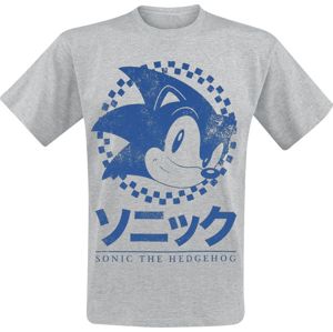 Sonic The Hedgehog Japanese tricko prošedivelá