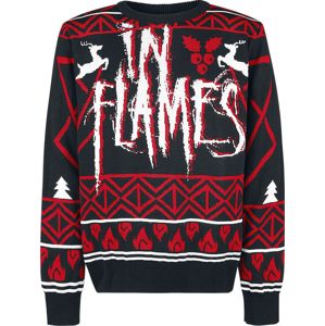 In Flames Holiday Sweater 2020 Mikina vícebarevný