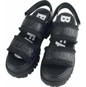 Buffalo Aspha Str sandály černá
