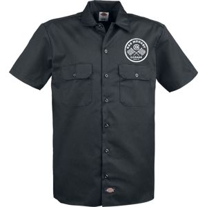 Gas Monkey Garage Pracovní košile Dickies - Custom Motors košile černá
