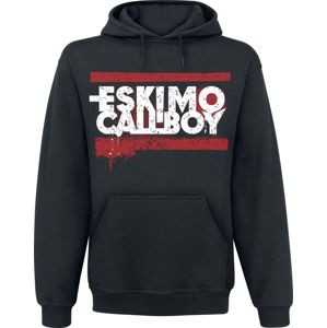 Eskimo Callboy Let's Get Fucked Up Mikina s kapucí černá