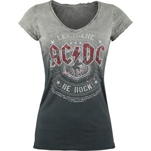 AC/DC Let there be Rock Dámské tričko šedá/tmave šedá