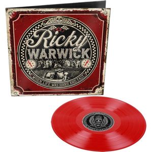 Ricky Warwick When life was hard & fast LP červená