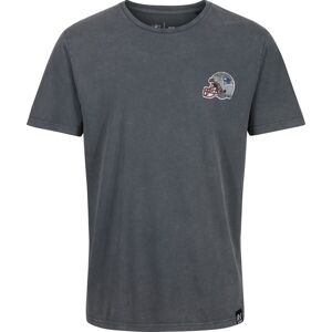 Recovered Clothing NFL Patriots college - černé seprané Tričko vícebarevný