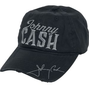 Johnny Cash Logo - Baseball Cap Baseballová kšiltovka černá