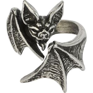 Alchemy Gothic Nighthawk Wrap Ring Prsten stríbrná