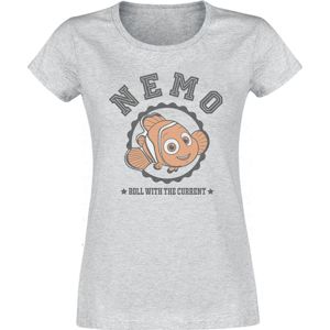 Hledá se Nemo Roll with the current Dámské tričko šedý vres