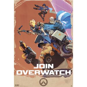 Overwatch Overwatch Propaganda plakát vícebarevný