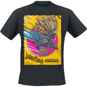 Judas Priest SFV Comic Cover Tričko černá