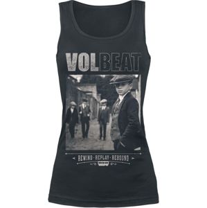 Volbeat Cover - Rewind, Replay, Rebound Dámský top černá