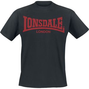 Lonsdale London LL008 One Tone Tričko černá