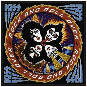 Kiss Rock & Roll over nášivka vícebarevný