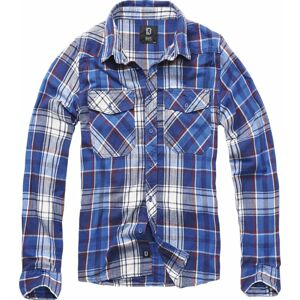 Brandit Checkshirt Košile modrá/cervená/bílá