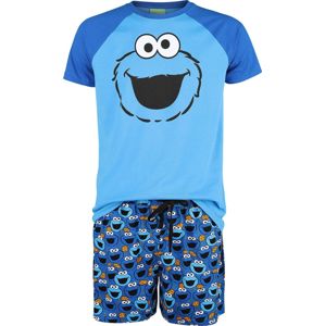 Sesame Street Cookie Monster pyžama modrá