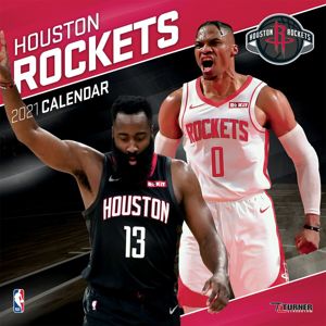 NBA Houston Rockets - kalendář 2021 Nástenný kalendár standard