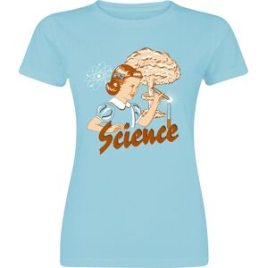 Zábavné tričko Science Dámské tričko tyrkysová