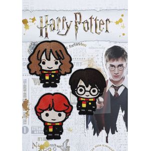 Harry Potter Nášivky s motivy Harryho, Hermiony a Rona nášivka vícebarevný