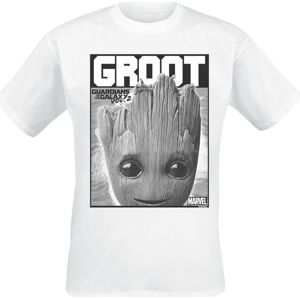 Strážci galaxie Groot Tričko bílá