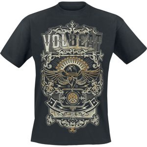 Volbeat Old Letters Tričko černá