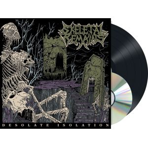 Skeletal Remains Desolate isolation LP & CD černá