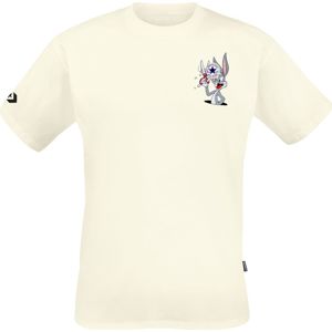 Converse Klasické tričko Bugs Bunny - Converse Fashion tricko šedobílá