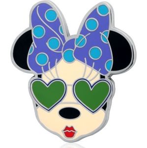 Mickey & Minnie Mouse Disney by Couture Kingdom - Minnie Odznak stríbrná
