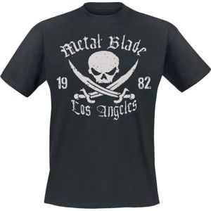 Metal Blade Pirate Logo tricko černá