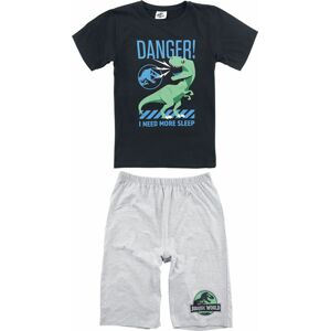 Jurassic Park Kids - Jurassic World - Danger Dětská pyžama cerná/bílá