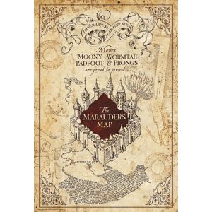 Harry Potter Marauder's map plakát vícebarevný