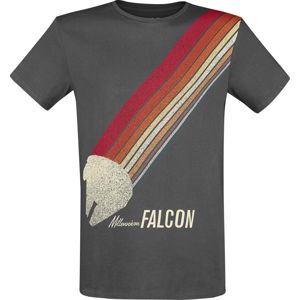 Star Wars Millennium Falcon Tričko antracitová