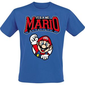 Super Mario Varsity Tričko modrá