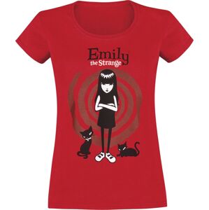 Emily The Strange Swirl Dámské tričko červená