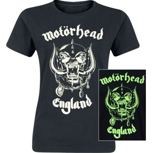 Motörhead England dívcí tricko černá
