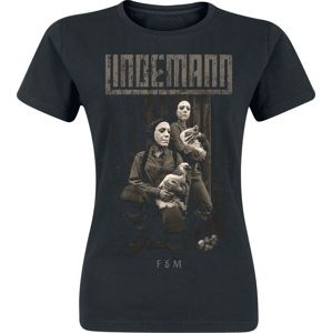 Lindemann F&M dívcí tricko černá