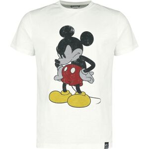 Mickey & Minnie Mouse Recovered - Madface Tričko šedobílá
