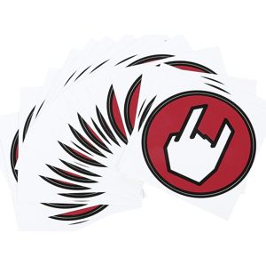 EMP Special Collection Samolepka - Logo sada nálepek cervená/cerná/bílá