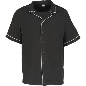 Urban Classics Bowling Shirt Košile černá