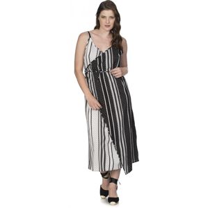 Banned Retro Šaty Spots & Stripe Dream šaty cerná/bílá