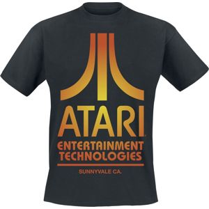 Atari Entertainment Technologies - Logo tricko černá