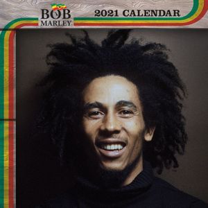 Bob Marley 2021 Nástenný kalendár vícebarevný
