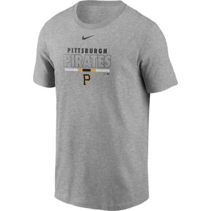 MLB Nike - Pittsburgh Pirates tricko tmavě prošedivělá