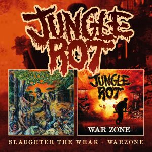Jungle Riot Slaughter the weak / Warzone 2-CD standard