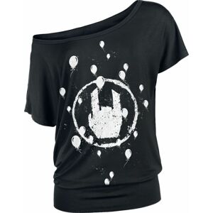 EMP Stage Collection Tričko s rockhand a balóny Dámské tričko černá