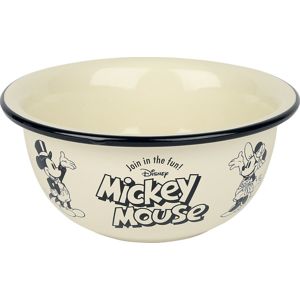 Mickey & Minnie Mouse Join The Fun Cereální miska šedobílá