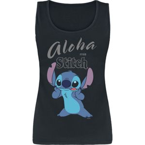 Lilo & Stitch Aloha dívcí top černá