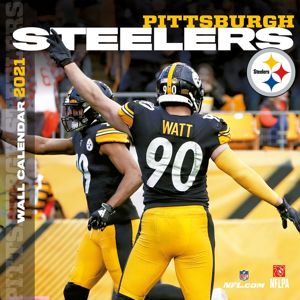 NFL Kalendář 2021 Pittsburgh Steelers Nástenný kalendár standard