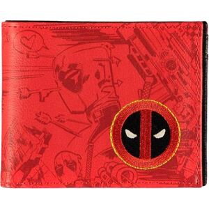 Deadpool Grafitti Peněženka červená